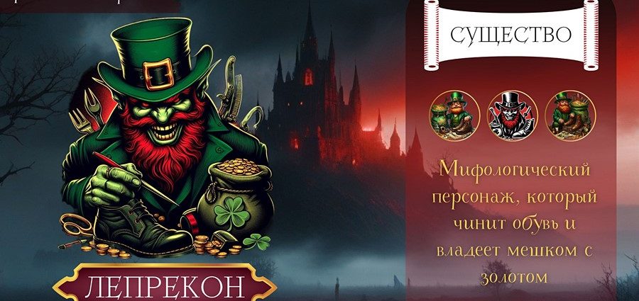 Лепрекон из ирландской мифологии