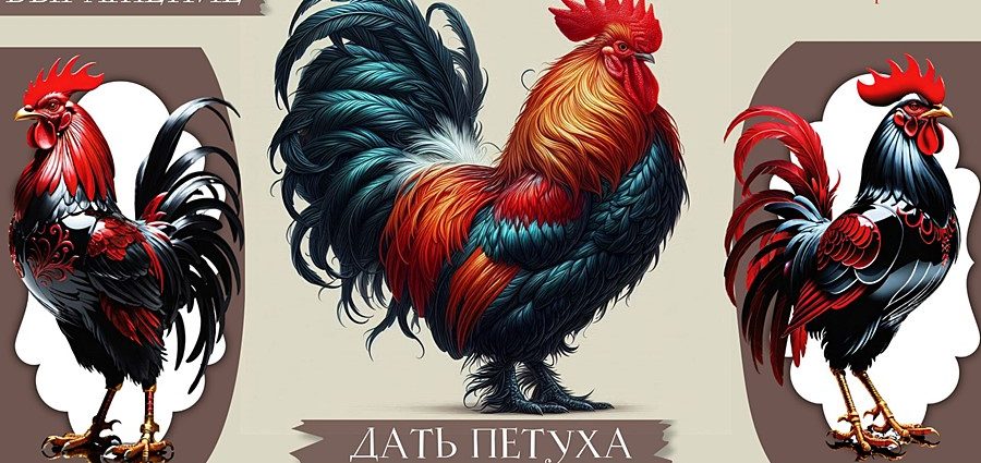 Выражение Дать петуха