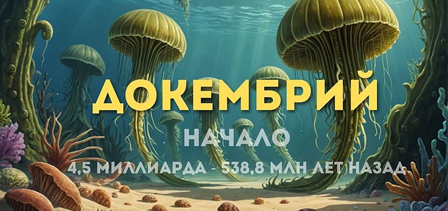 Докембрий иллюстрация арт