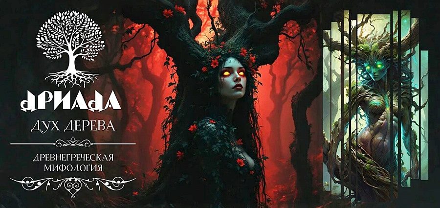 Дриада дух дерева из древнегреческой мифологии