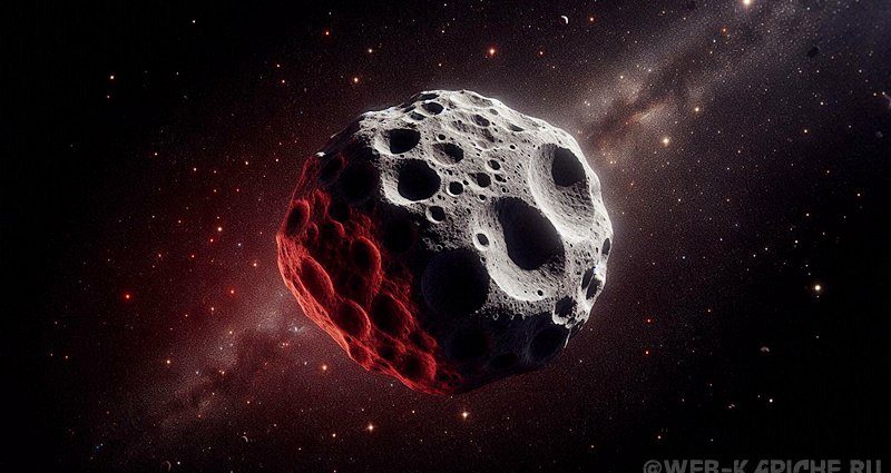 Астероид иллюстрация