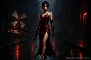 Персонаж игры Ада Вонг лучшие арты и косплеи