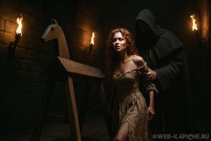 Испанский осёл пыточный инструмент внешний вид