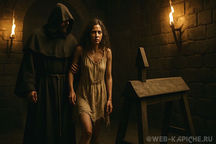 Пытка испанским ослом арт картинка