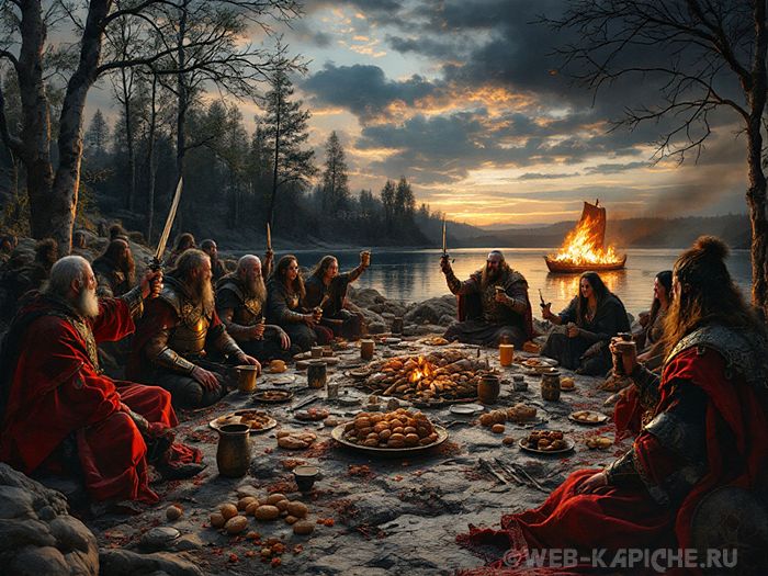 Тризна арт картинка