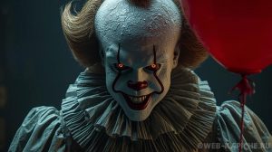 Пеннивайз Стивена Кинга арт иллюстрация