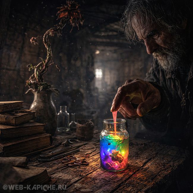 Страшная история со слаймами иллюстрация для рассказа