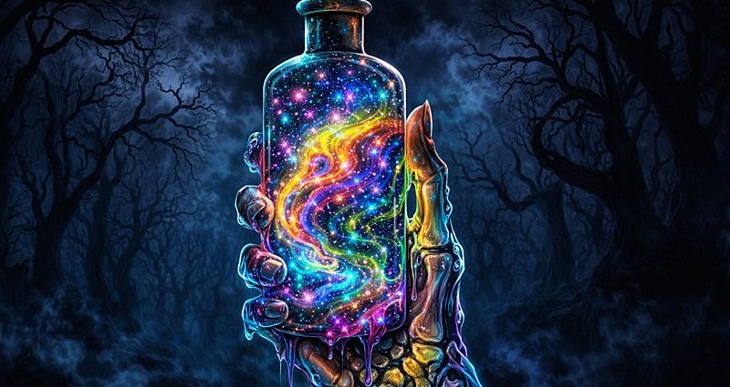 Страшная история со слаймами