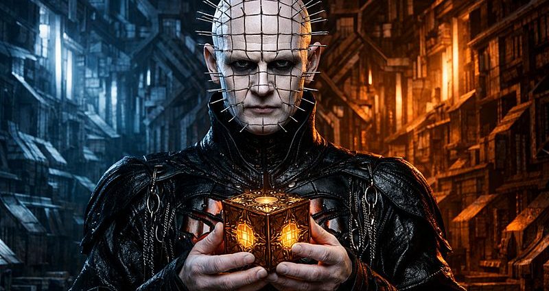 Пинхед арт иллюстрация