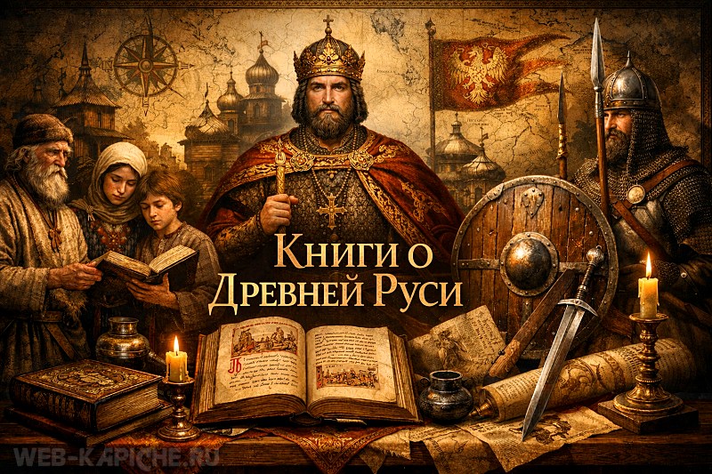 Книги о Древней Руси