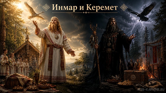 Боги Инмар и Керемет